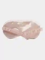 Пудровый маска для сна, атласная