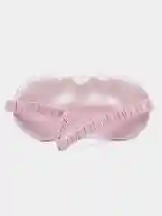 Пастельно-коралловый маска для сна, атласная