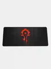 Угольный игровой коврик для мыши и клавиатуры компьютерный, DOTA 2, World of Warcraft, WOW