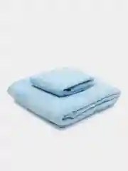 Лазурный полотенце банное, из микрофибры