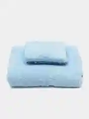 Лазурный полотенце банное, из микрофибры