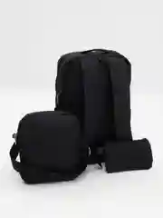 Черный рюкзак мужской 3 в 1 с usb