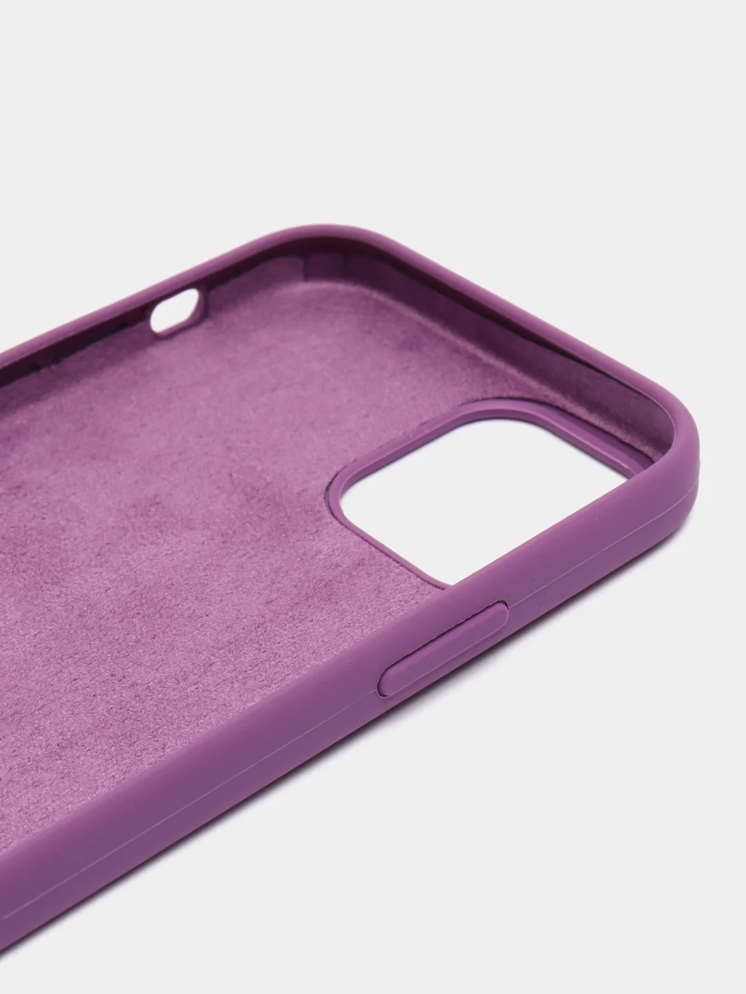 Фиолетовый чехол силиконовый Silicone Case на Айфон(IPhone) 11, 12, 13, 14, Mini, Plus, Pro, Pro Max