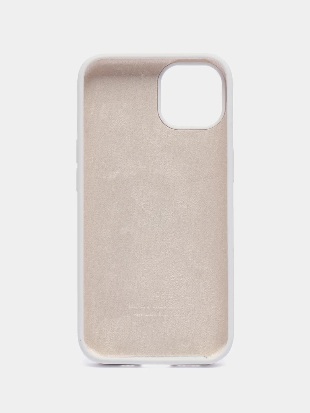 Белый чехол силиконовый Silicone Case на Айфон(IPhone) 11, 12, 13, 14, Mini, Plus, Pro, Pro Max