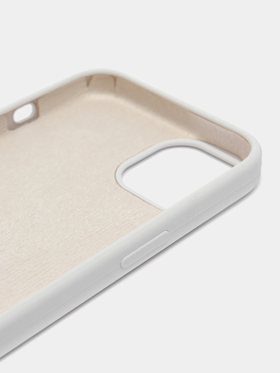 Белый чехол силиконовый Silicone Case на Айфон(IPhone) 11, 12, 13, 14, Mini, Plus, Pro, Pro Max