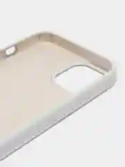 Белый чехол силиконовый Silicone Case на Айфон(IPhone) 11, 12, 13, 14, Mini, Plus, Pro, Pro Max