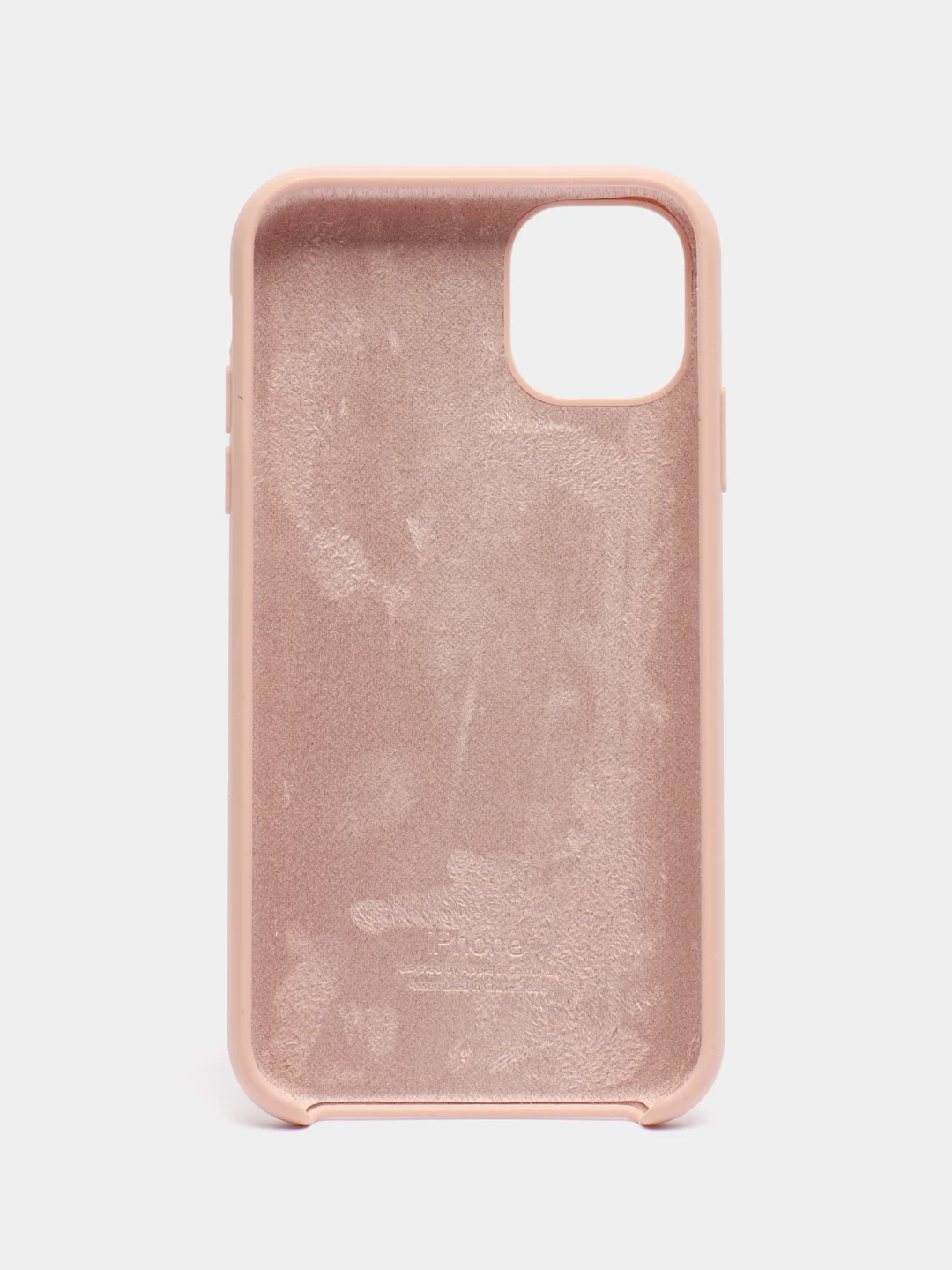 Кремовый чехол силиконовый Silicone Case на Айфон(IPhone) 11, 12, 13, 14, Mini, Plus, Pro, Pro Max