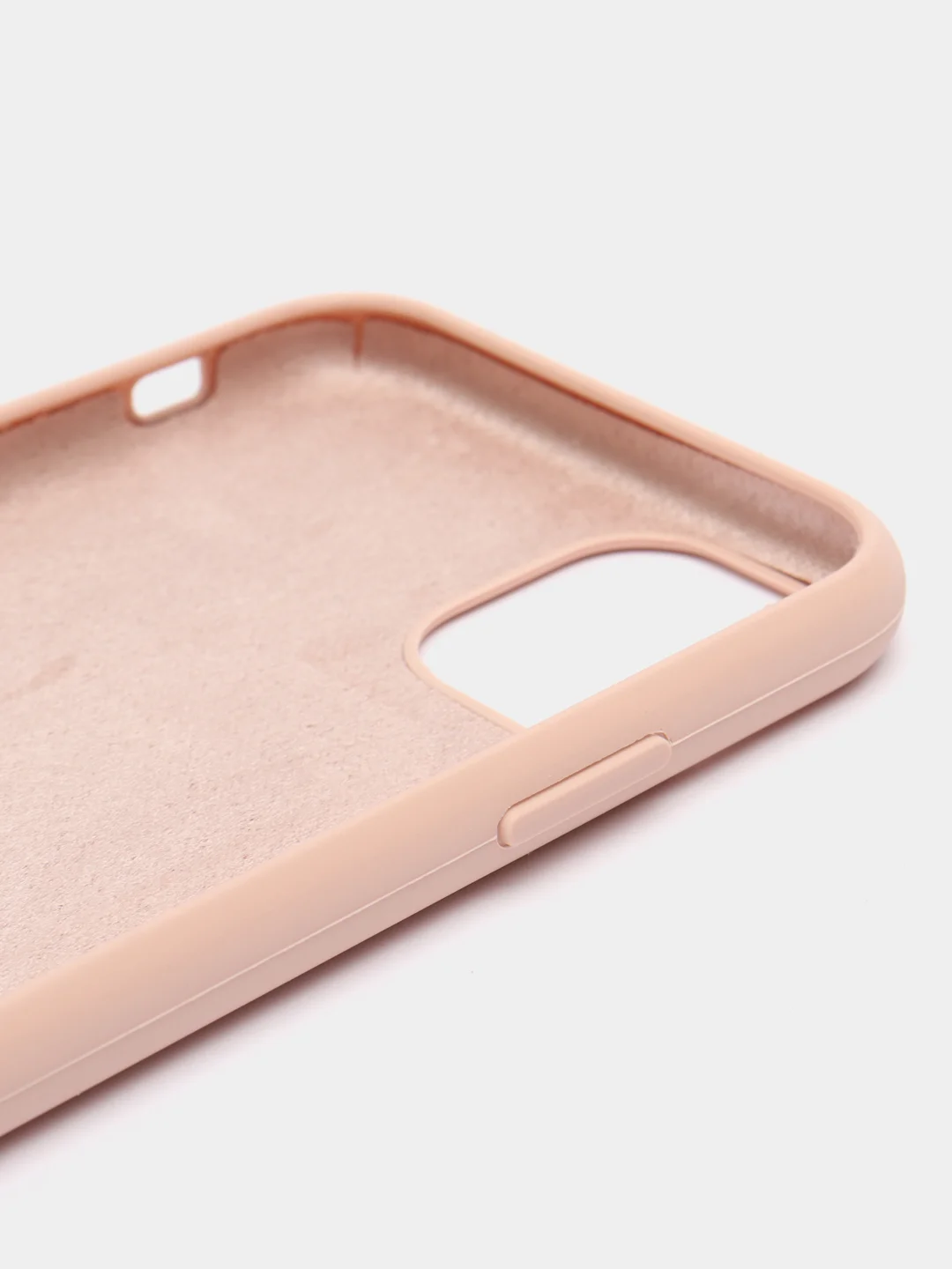 Кремовый чехол силиконовый Silicone Case на Айфон(IPhone) 11, 12, 13, 14, Mini, Plus, Pro, Pro Max