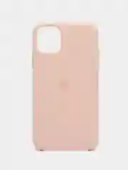 Кремовый чехол силиконовый Silicone Case на Айфон(IPhone) 11, 12, 13, 14, Mini, Plus, Pro, Pro Max