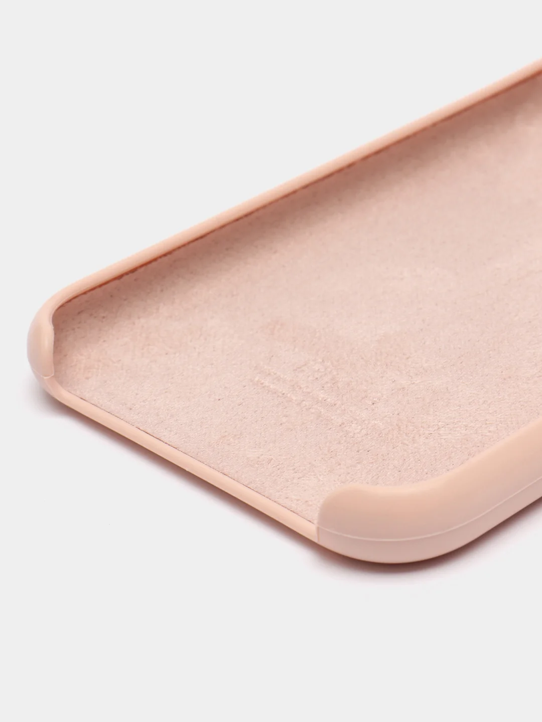 Кремовый чехол силиконовый Silicone Case на Айфон(IPhone) 11, 12, 13, 14, Mini, Plus, Pro, Pro Max