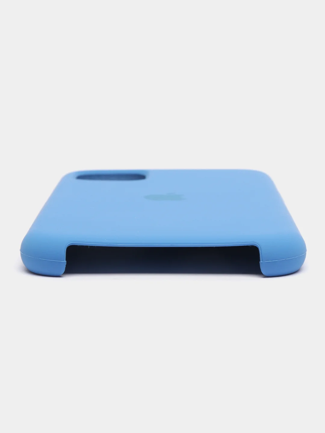 Лазурный чехол силиконовый Silicone Case на Айфон(IPhone) 11, 12, 13, 14, Mini, Plus, Pro, Pro Max