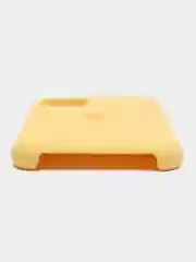 Желтый чехол силиконовый Silicone Case на Айфон(IPhone) 11, 12, 13, 14, Mini, Plus, Pro, Pro Max