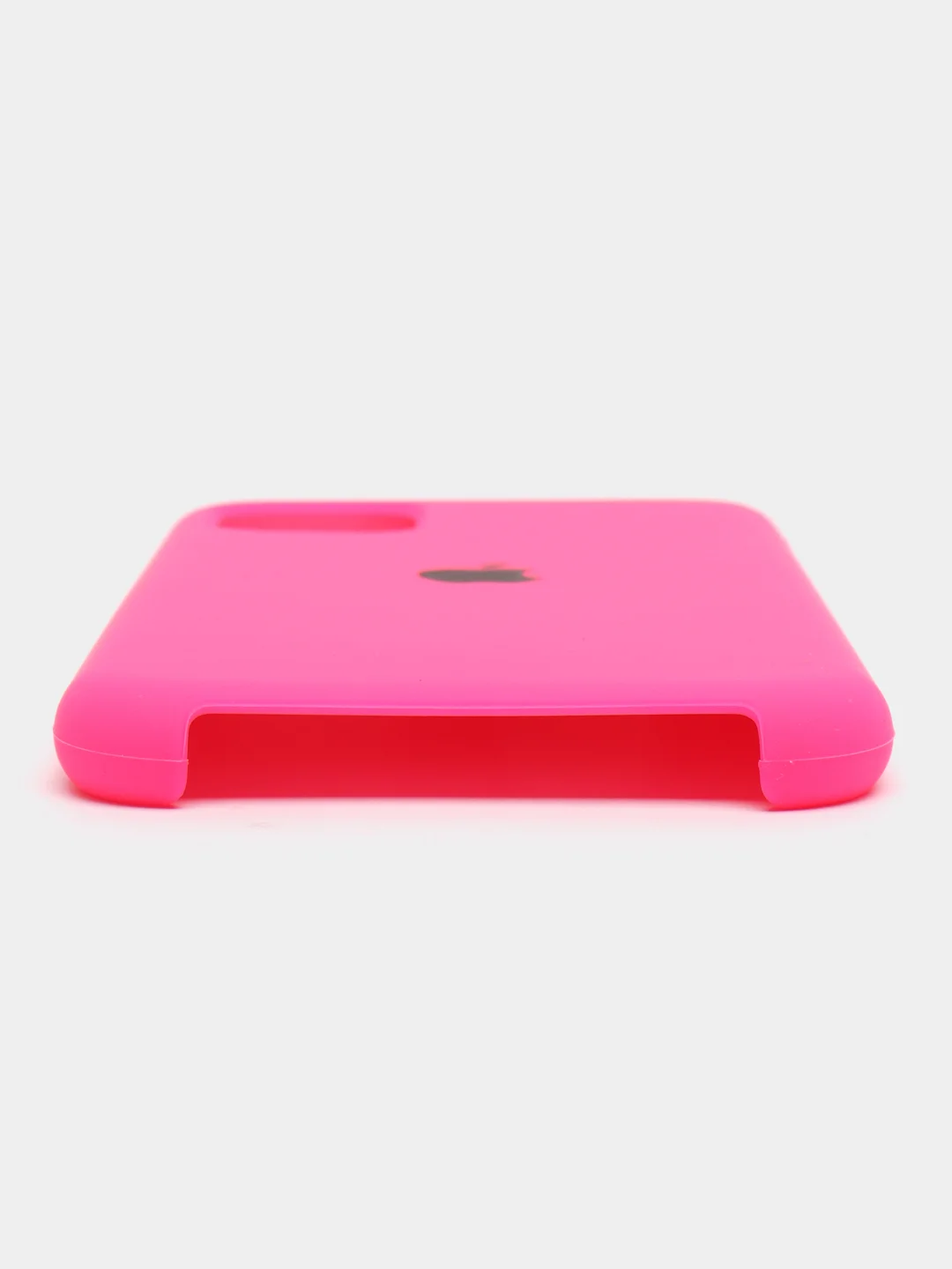 Тёмно-розовый чехол силиконовый Silicone Case на Айфон(IPhone) 11, 12, 13, 14, Mini, Plus, Pro, Pro Max