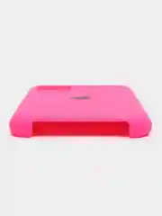 Тёмно-розовый чехол силиконовый Silicone Case на Айфон(IPhone) 11, 12, 13, 14, Mini, Plus, Pro, Pro Max
