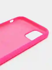 Тёмно-розовый чехол силиконовый Silicone Case на Айфон(IPhone) 11, 12, 13, 14, Mini, Plus, Pro, Pro Max