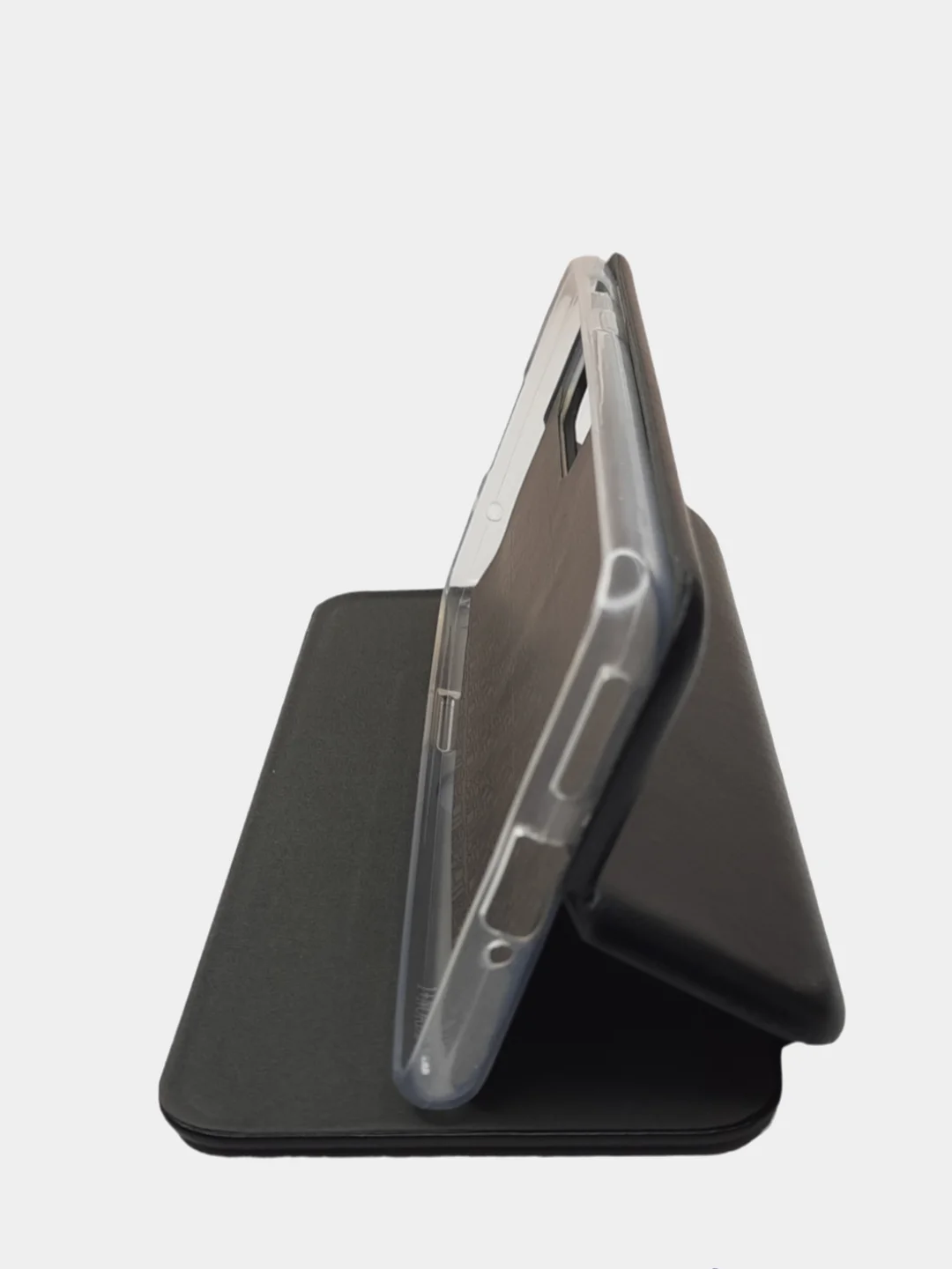Черный чехол-книжка для OnePlus Nord 2 (УанПлюс Норд 2)