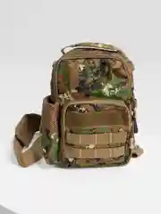 Зеленый сумка тактическая через плечо