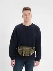 Зелёный хаки сумка поясная тактическая