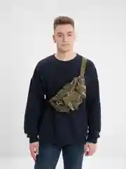 Зелёный хаки сумка поясная тактическая