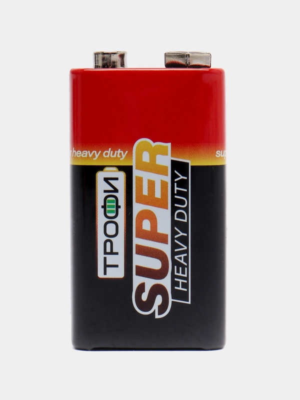 Батарейка крона 6F22 Трофи Super 9V