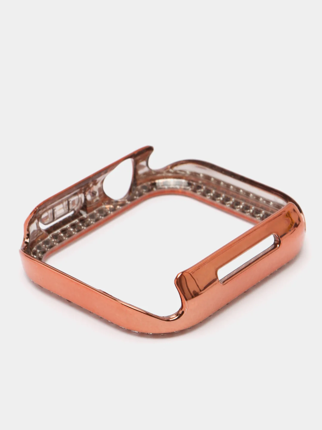 Бронзовый бампер защитный для Apple Watch 44 45 40 42 41 38 mm пластиковый чехол эпл вотч