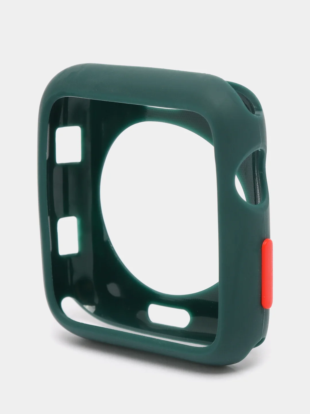 Тёмно-зелёный защитный кейс для Apple Watch