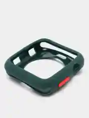 Тёмно-зелёный защитный кейс для Apple Watch