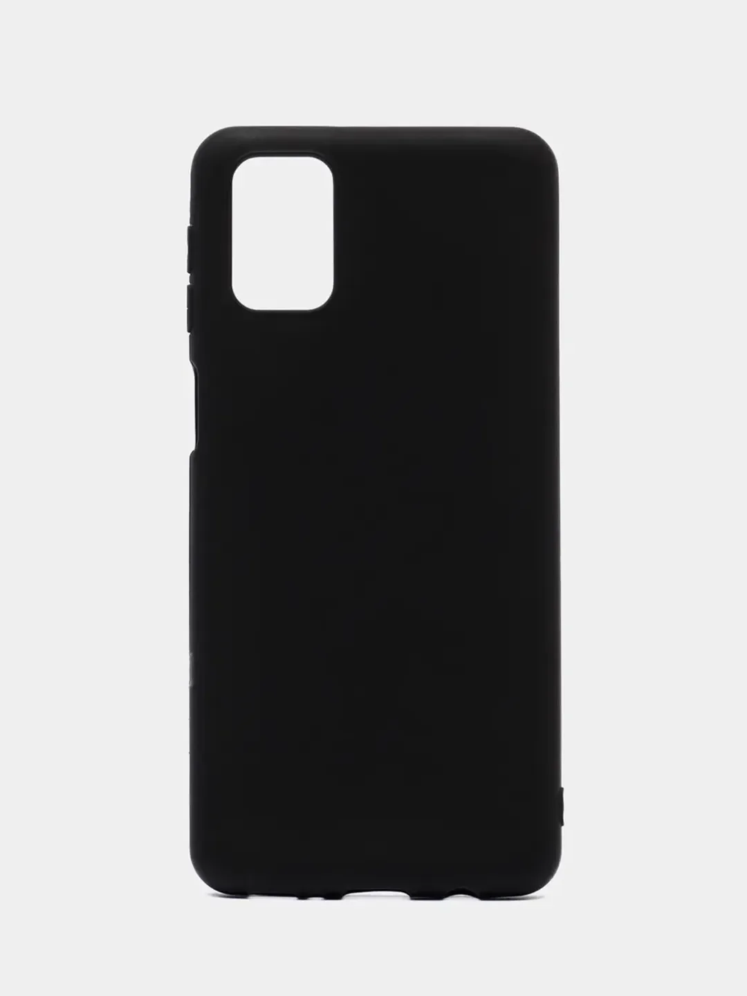 Черный чехол Samsung Galaxy M31S (Самсунг Галакси М31C) силиконовый, матовый, черный