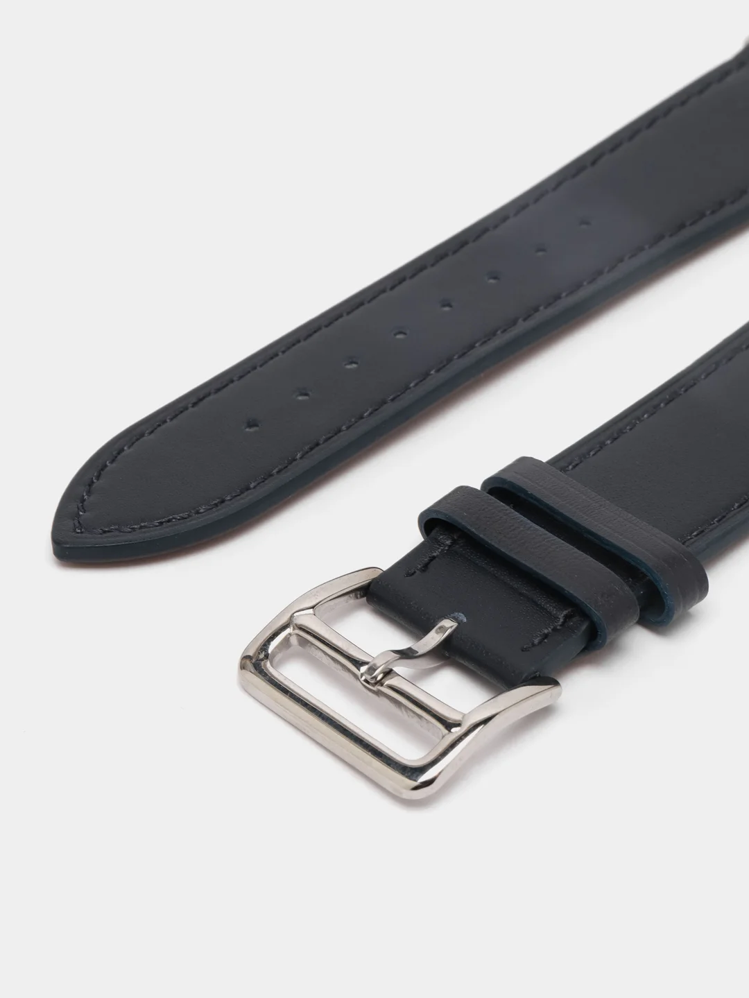 Синий кожаный ремешок для Apple Watch