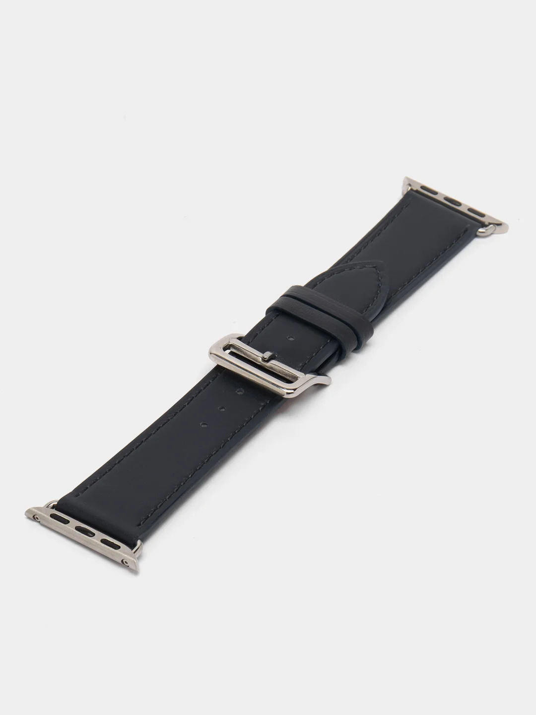 Синий кожаный ремешок для Apple Watch