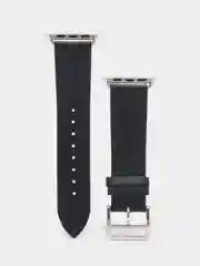 Синий кожаный ремешок для Apple Watch