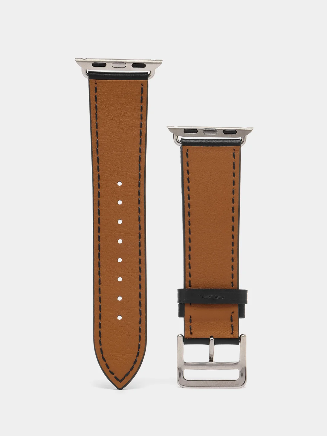 Синий кожаный ремешок для Apple Watch