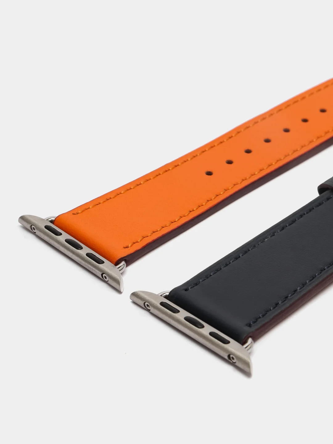 Темно-синий кожаный ремешок для Apple Watch
