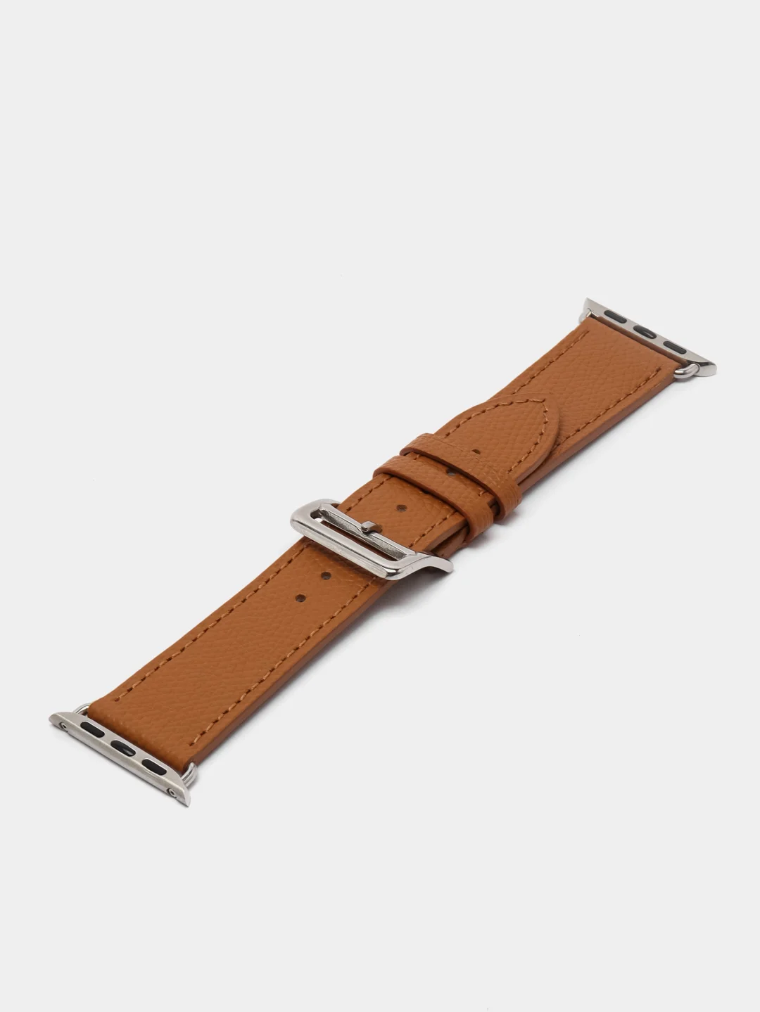 Карамельный кожаный ремешок для Apple Watch