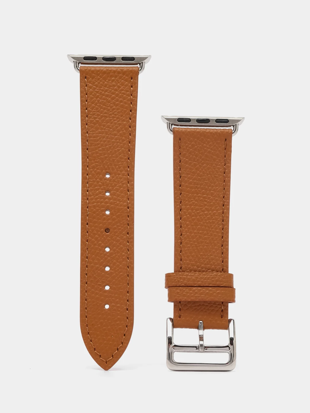 Карамельный кожаный ремешок для Apple Watch