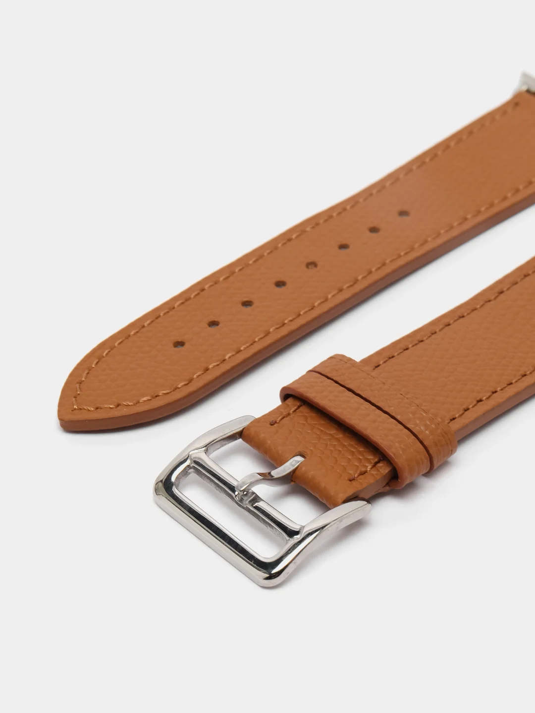 Карамельный кожаный ремешок для Apple Watch
