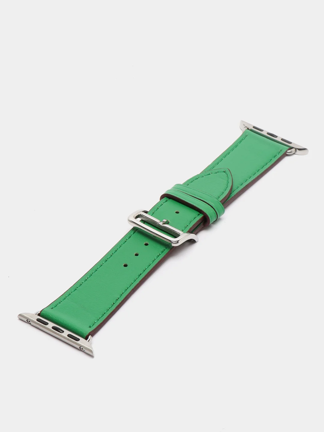 Зеленый кожаный ремешок для Apple Watch