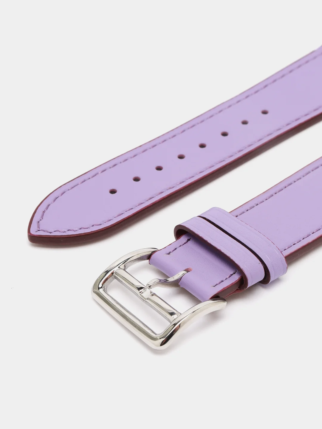 Фиолетовый кожаный ремешок для Apple Watch