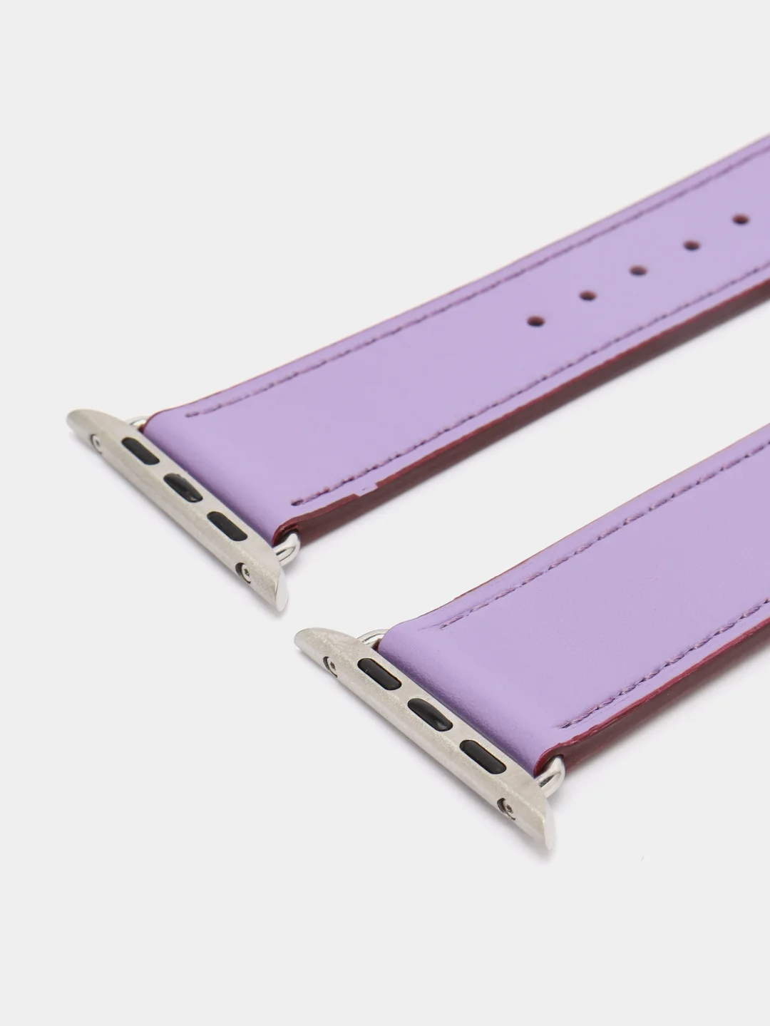 Фиолетовый кожаный ремешок для Apple Watch