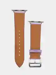 Фиолетовый кожаный ремешок для Apple Watch