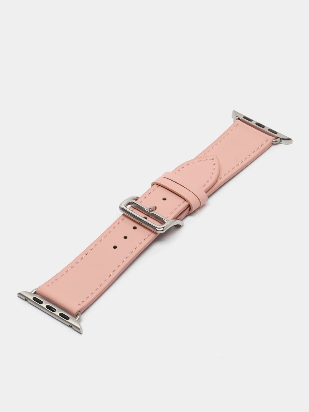 Пудровый кожаный ремешок для Apple Watch