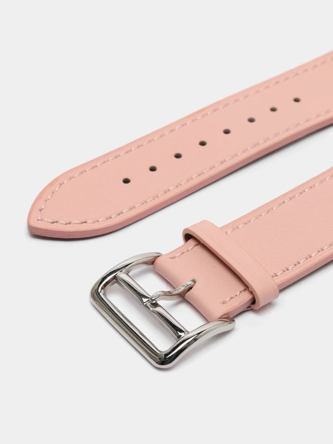 Пудровый кожаный ремешок для Apple Watch