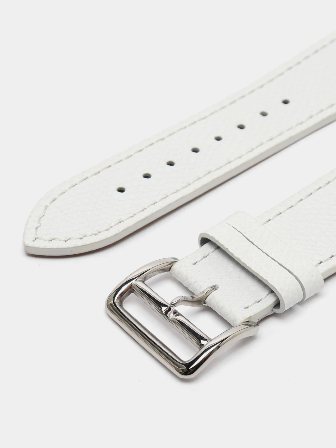Белый кожаный ремешок для Apple Watch