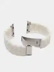 Белый ремешок для Apple Watch 7, 6, 5, 4, 3, 2, 1 и SE