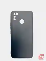 Черный накладка силиконовая матовая для Infinix Hot 10 Lite / 10 Play / 10s / 11 / 11 Play / 11s