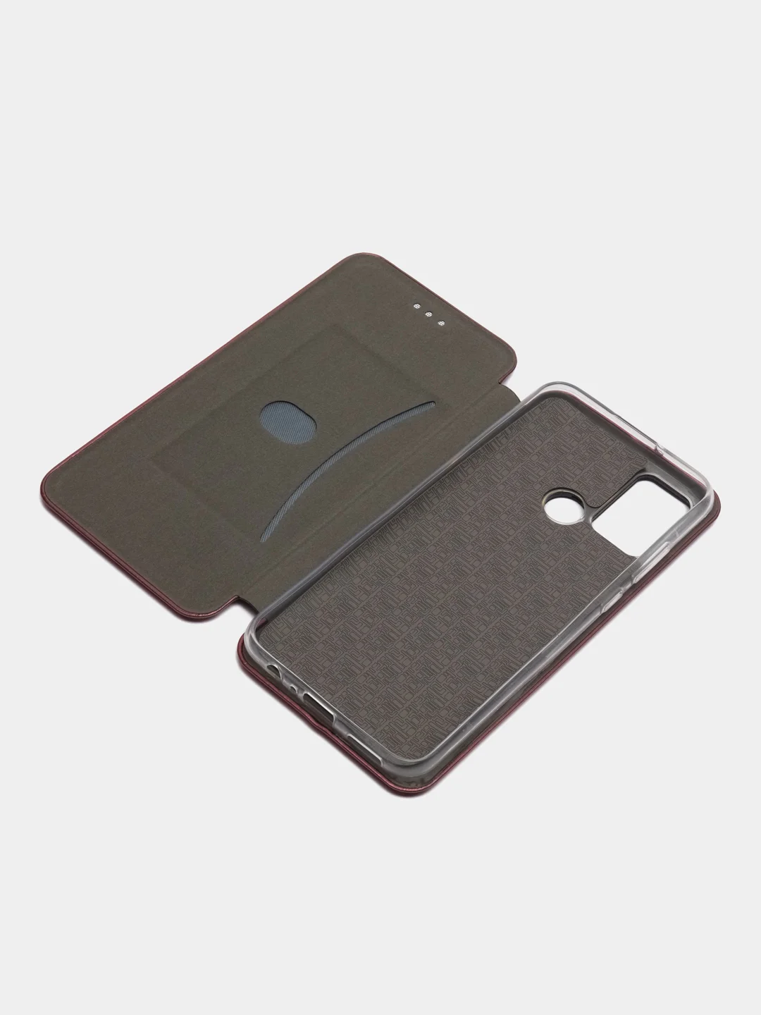 Багровый чехол-книжка Honor 7A, 7C, 8A, 8X, X8, 9, 9A, 9C, 9S, 9X, 10I, 10 Lite, 20, Y5P, Y6P