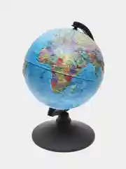 Глобус Земли политический, рельефный, 210 мм