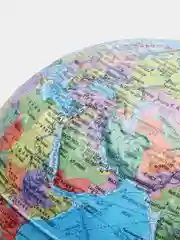 Глобус Земли политический, рельефный, 210 мм