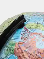 Глобус Земли политический, рельефный, 210 мм