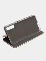 Золотой чехол-книжка на Samsung Galaxy A7 2018 (A750), Самсунг Галакси А7 2018 (А750)